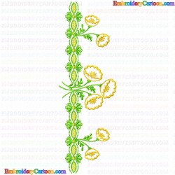 Flowers and Tree 3269 Embroidery Design