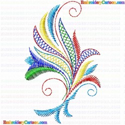 Flowers and Tree 328 Embroidery Design