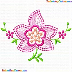 Flowers and Tree 3294 Embroidery Design