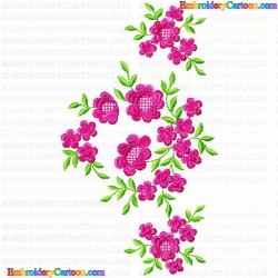 Flowers and Tree 3314 Embroidery Design