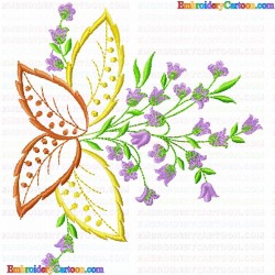 Flowers and Tree 3369 Embroidery Design