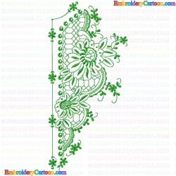 Flowers and Tree 337 Embroidery Design