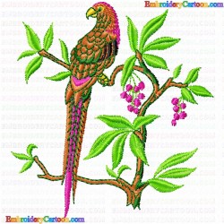 Flowers and Tree 3386 Embroidery Design