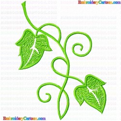 Flowers and Tree 3472 Embroidery Design