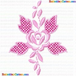 Flowers and Tree 3480 Embroidery Design