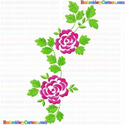 Flowers and Tree 3550 Embroidery Design