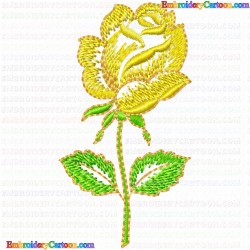 Flowers and Tree 3556 Embroidery Design