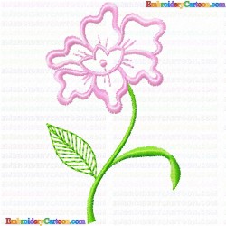 Flowers and Tree 3593 Embroidery Design