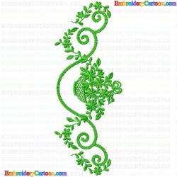 Flowers and Tree 3600 Embroidery Design