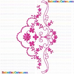 Flowers and Tree 3604 Embroidery Design