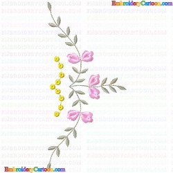 Flowers and Tree 3626 Embroidery Design