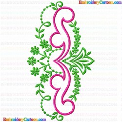 Flowers and Tree 3703 Embroidery Design