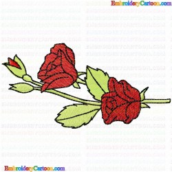 Flowers and Tree 3756 Embroidery Design