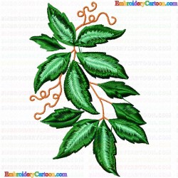 Flowers and Tree 3802 Embroidery Design