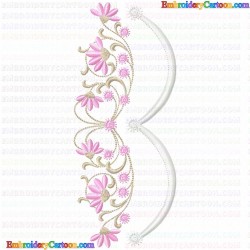 Flowers and Tree 3851 Embroidery Design