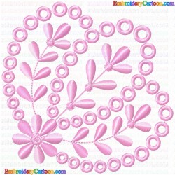 Flowers and Tree 815 Embroidery Design