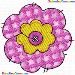 Flowers and Tree 832 Embroidery Design