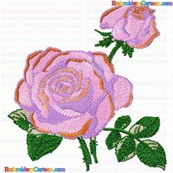 Flowers and Tree 87 Embroidery Design