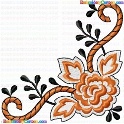 Flowers and Tree 89 Embroidery Design