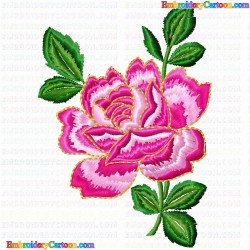 Flowers and Tree 912 Embroidery Design