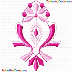 Flowers and Tree 931 Embroidery Design