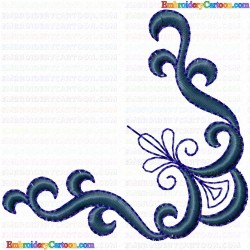 Flowers and Tree 933 Embroidery Design