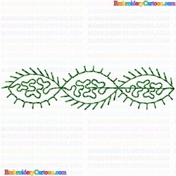 Flowers and Tree 954 Embroidery Design