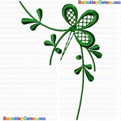 Flowers and Tree 966 Embroidery Design