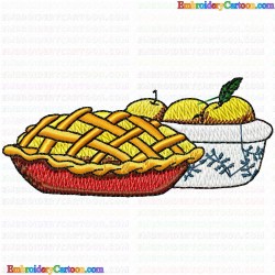 Foods and Sweets 22 Embroidery Design