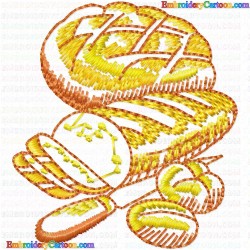 Foods and Sweets 6 Embroidery Design