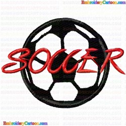 Football 15 Embroidery Design