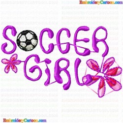 Football 20 Embroidery Design