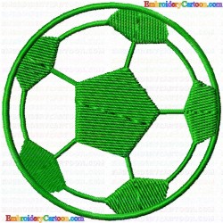 Football 25 Embroidery Design