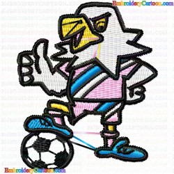 Football 2 Embroidery Design