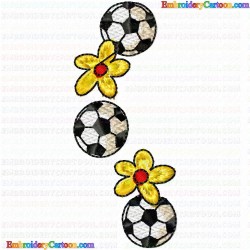 Football 41 Embroidery Design