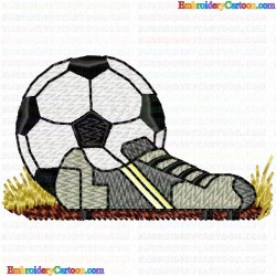 Football 52 Embroidery Design