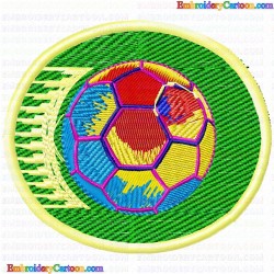 Football 53 Embroidery Design