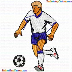 Football 84 Embroidery Design