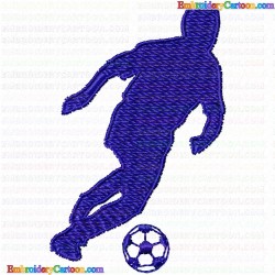 Football 85 Embroidery Design