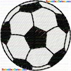 Football 87 Embroidery Design