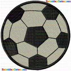 Football 98 Embroidery Design