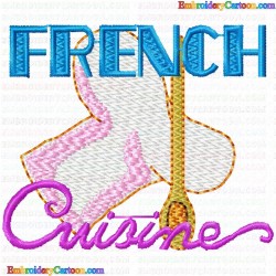 France 5 Embroidery Design