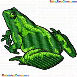 Frogs 12 Embroidery Design