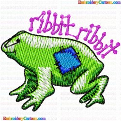 Frogs 17 Embroidery Design