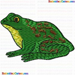 Frogs 19 Embroidery Design