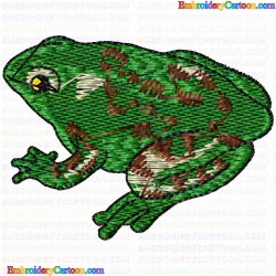 Frogs 20 Embroidery Design