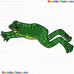 Frogs 26 Embroidery Design