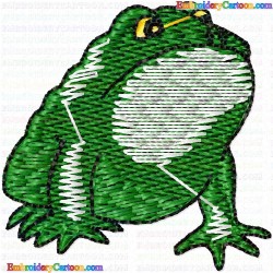 Frogs 28 Embroidery Design