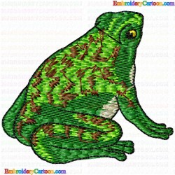 Frogs 36 Embroidery Design