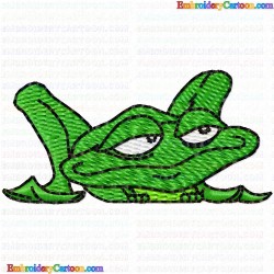 Frogs 43 Embroidery Design